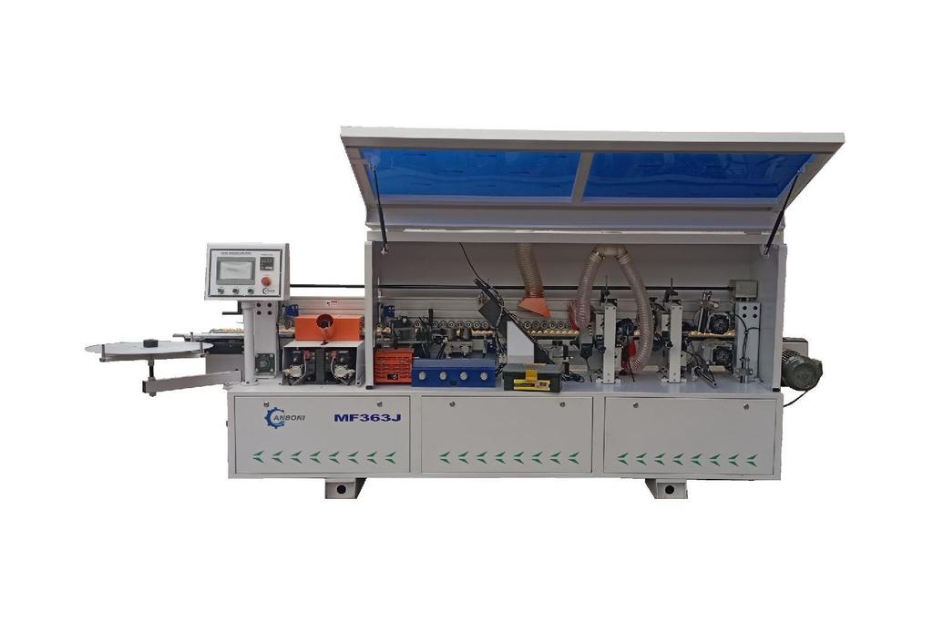 Кромкооблицовочный станок MF363J, 9 кВт, 380В с прифуговкой