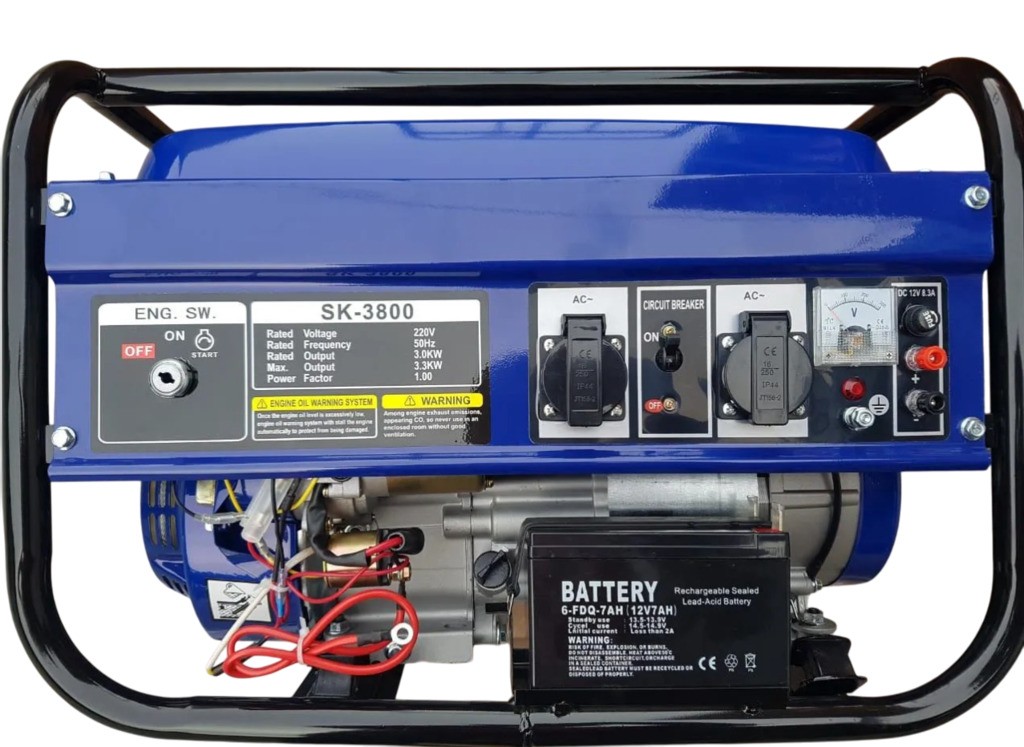 Генератор SK-3800 (3.0/3.3 кВт ручной старт)