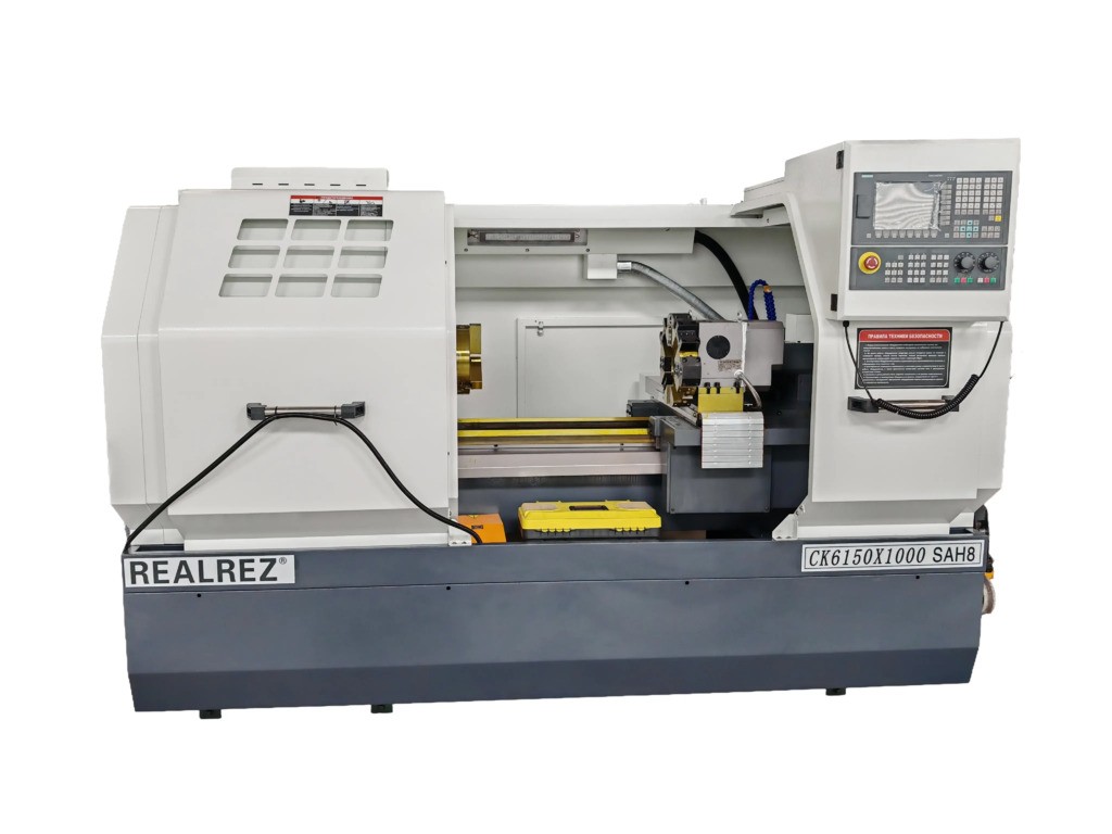 Токарный станок с ЧПУ REALREZ CK 6150х1000 SAH8