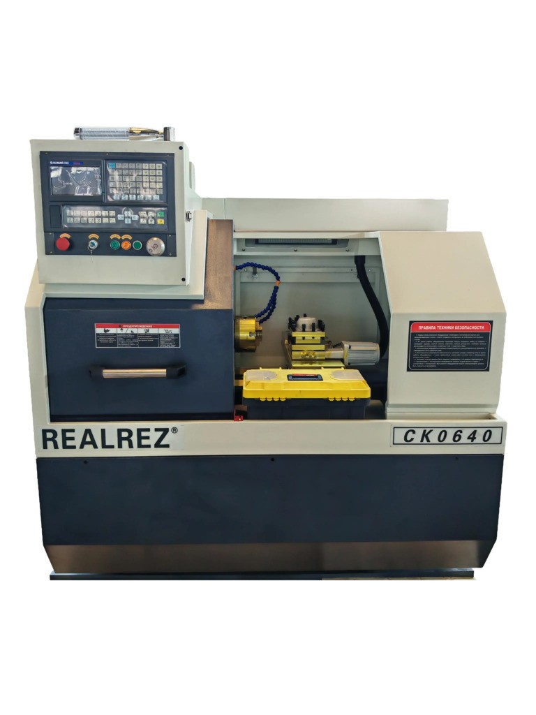 Токарный станок с ЧПУ REALREZ СК0640