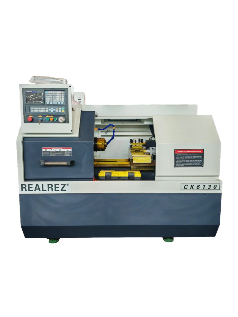 Токарный станок с ЧПУ REALREZ CK 6130
