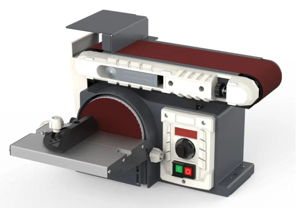 Станок шлифовальный ленточно-дисковый REALREZ RBD5CI, 400Вт, 220В