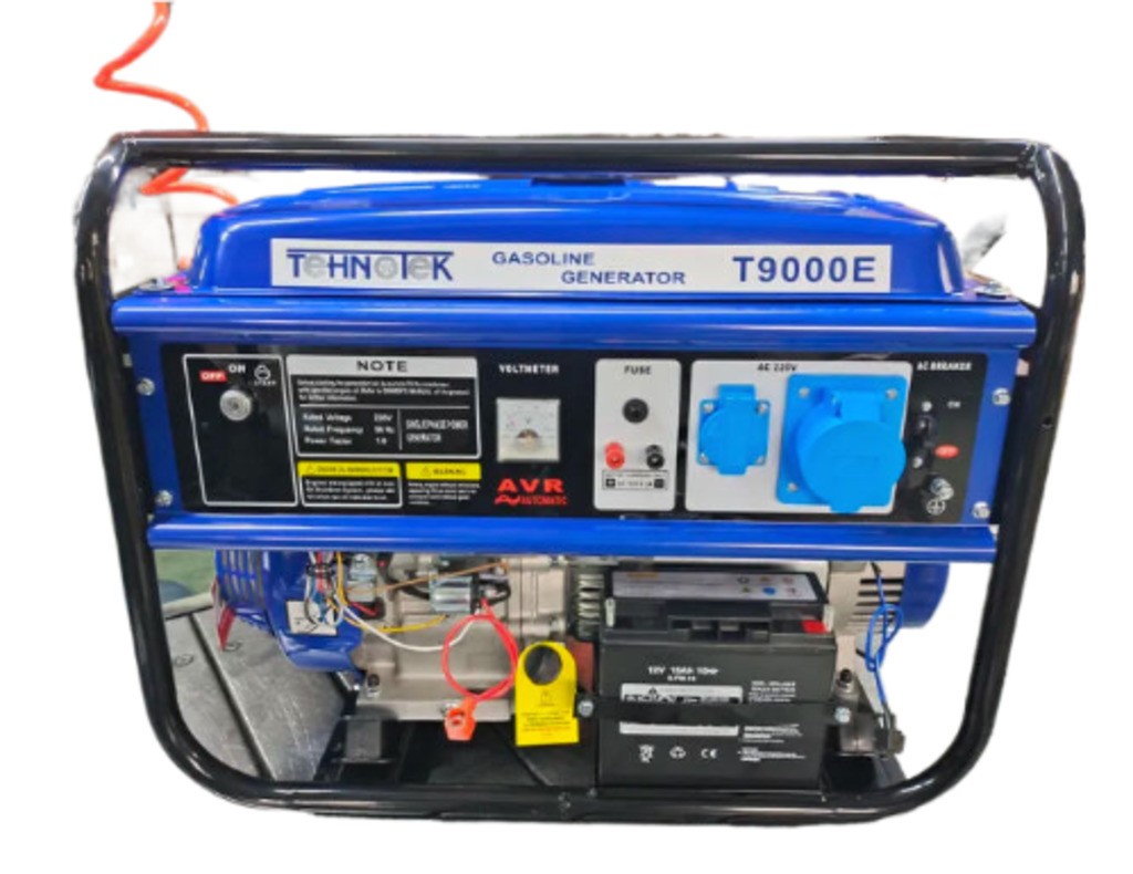 Генератор Tehnotek Т 9000-Е (7,8/8,0 кВт, электростарт., медная обмотка)