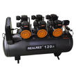 Безмасляный компрессор REALREZ TR-120, 7 бар, 120л