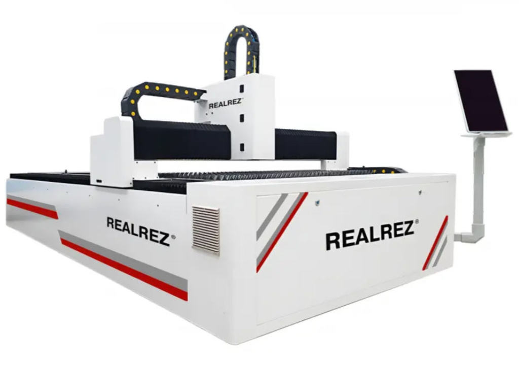 Оптоволоконный лазерный станок для резки металла REALREZ OFL 2000, 2кВт, 380В