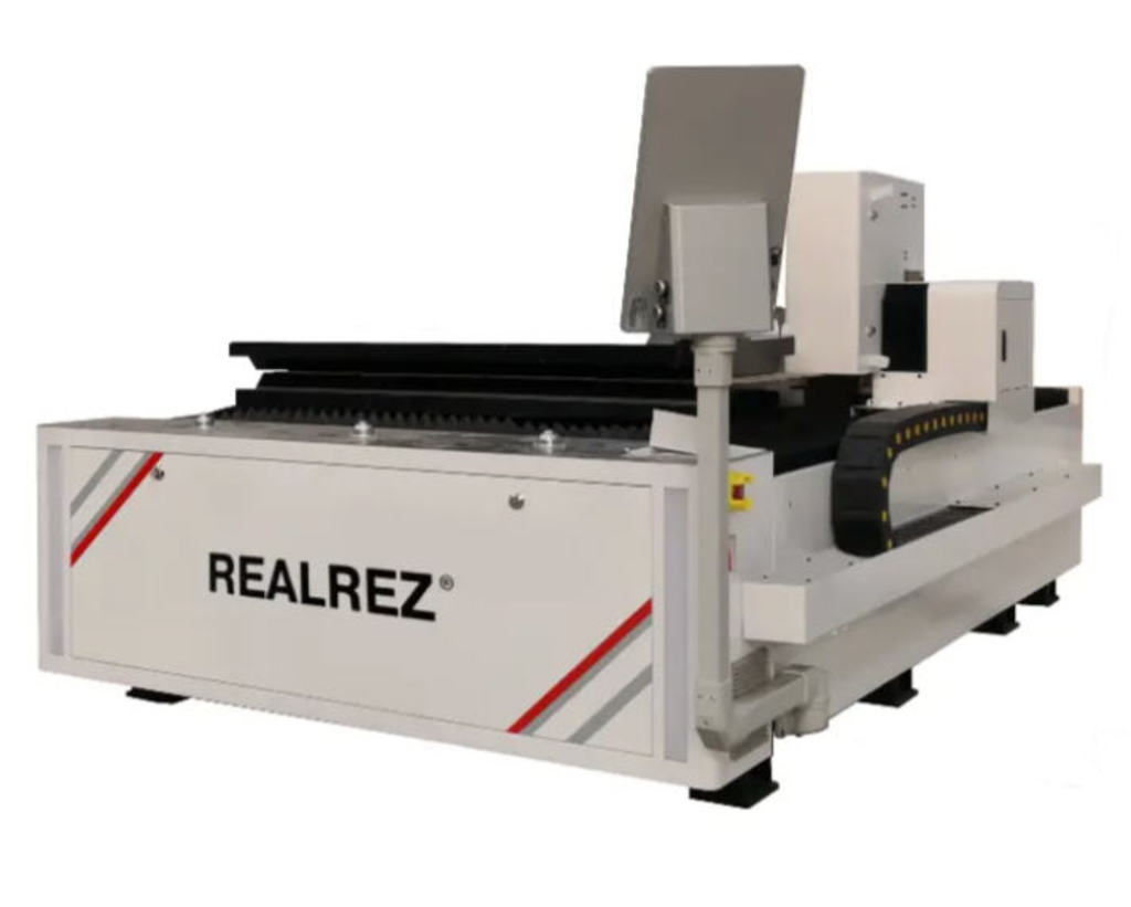 Оптоволоконный лазерный станок для резки металла REALREZ OFL 6000, 6кВт, 380В