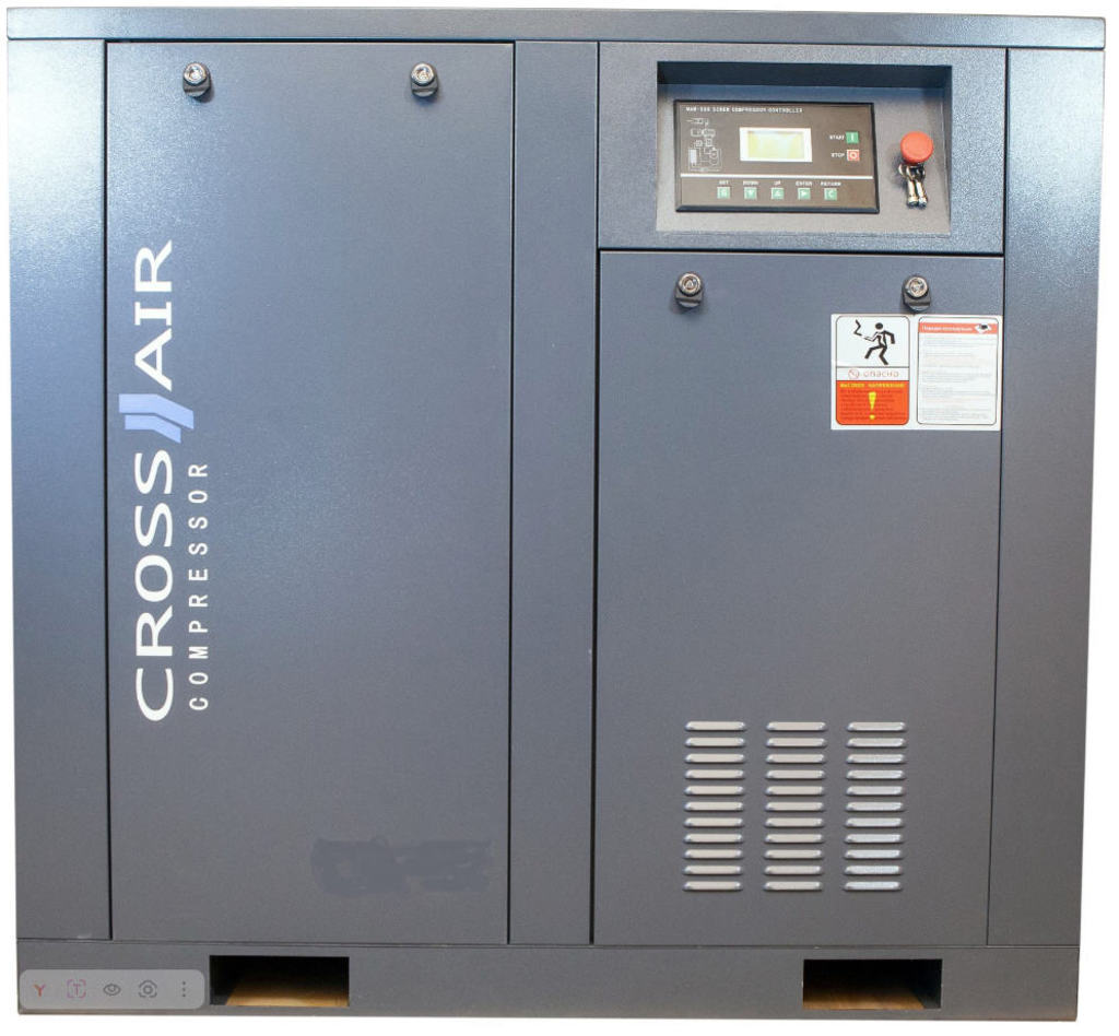 Винтовой компрессор CrossAir CA75-8GA-F, 13000 л/мин с частотным преобразователем