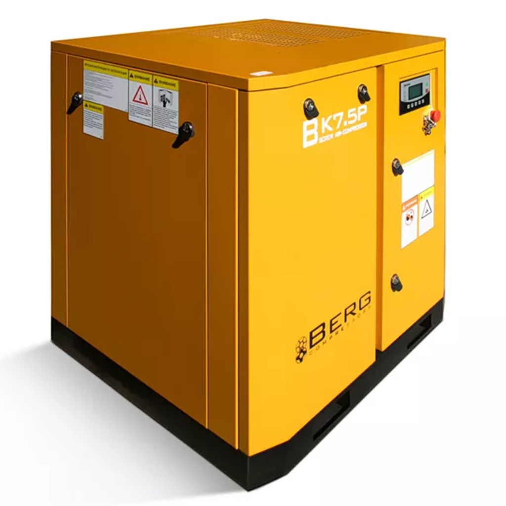 Компрессор винтовой Berg BK-7.5P, 7,5 кВт, 380В
