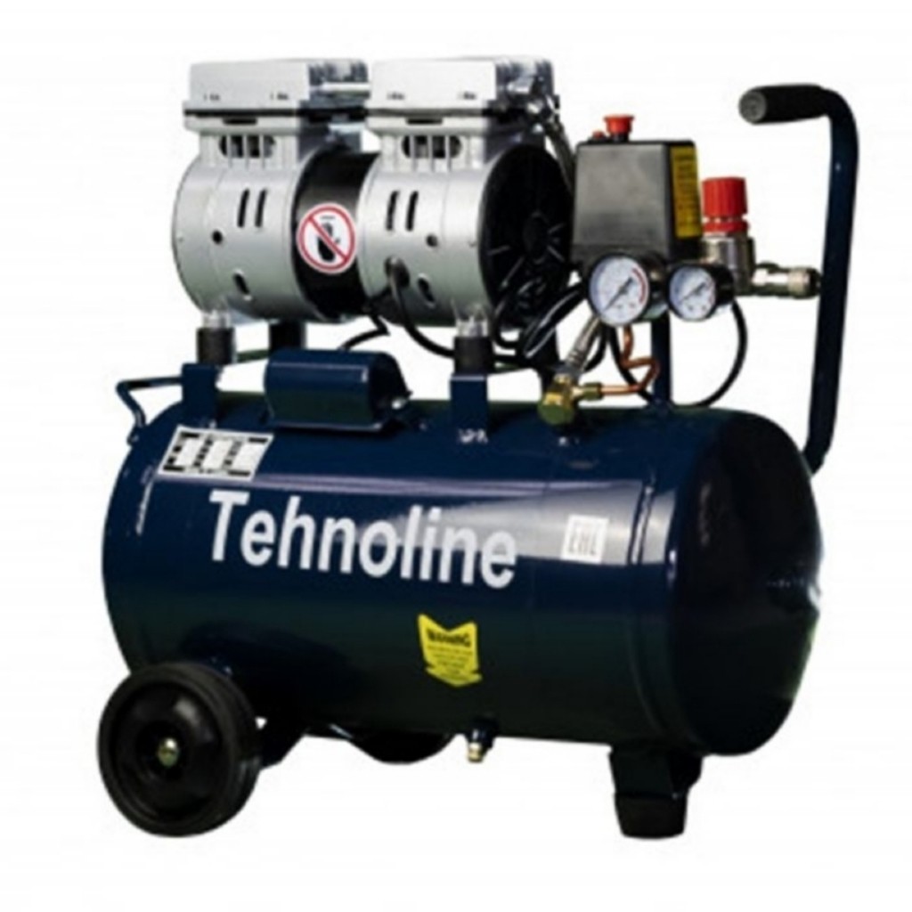 Компрессор Tehnoline ТВ550/24/0,55кВт/8 атм/безмаслянный/2поршня