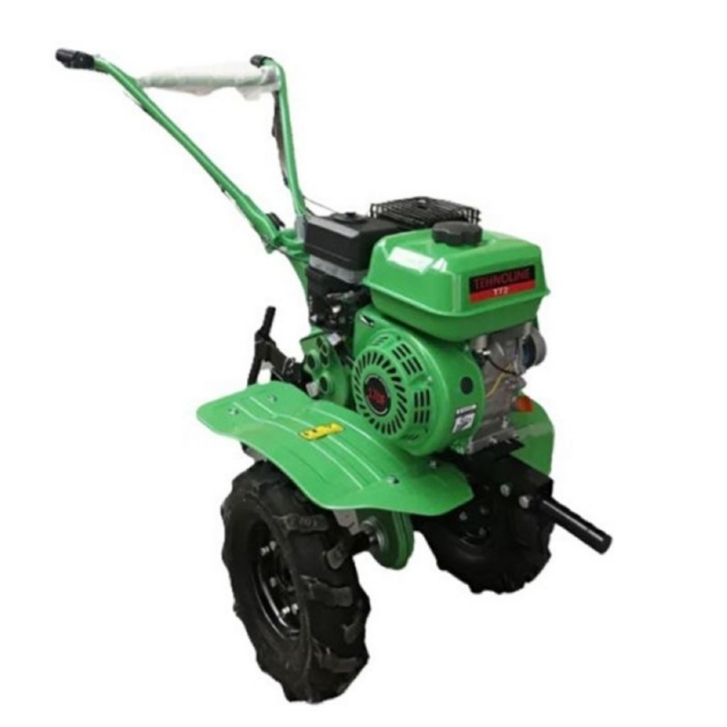 Мотокультиватор Tehnoline Т72, 7,0 л.с., 24 фрезы, колёса 4.00-8, штырь